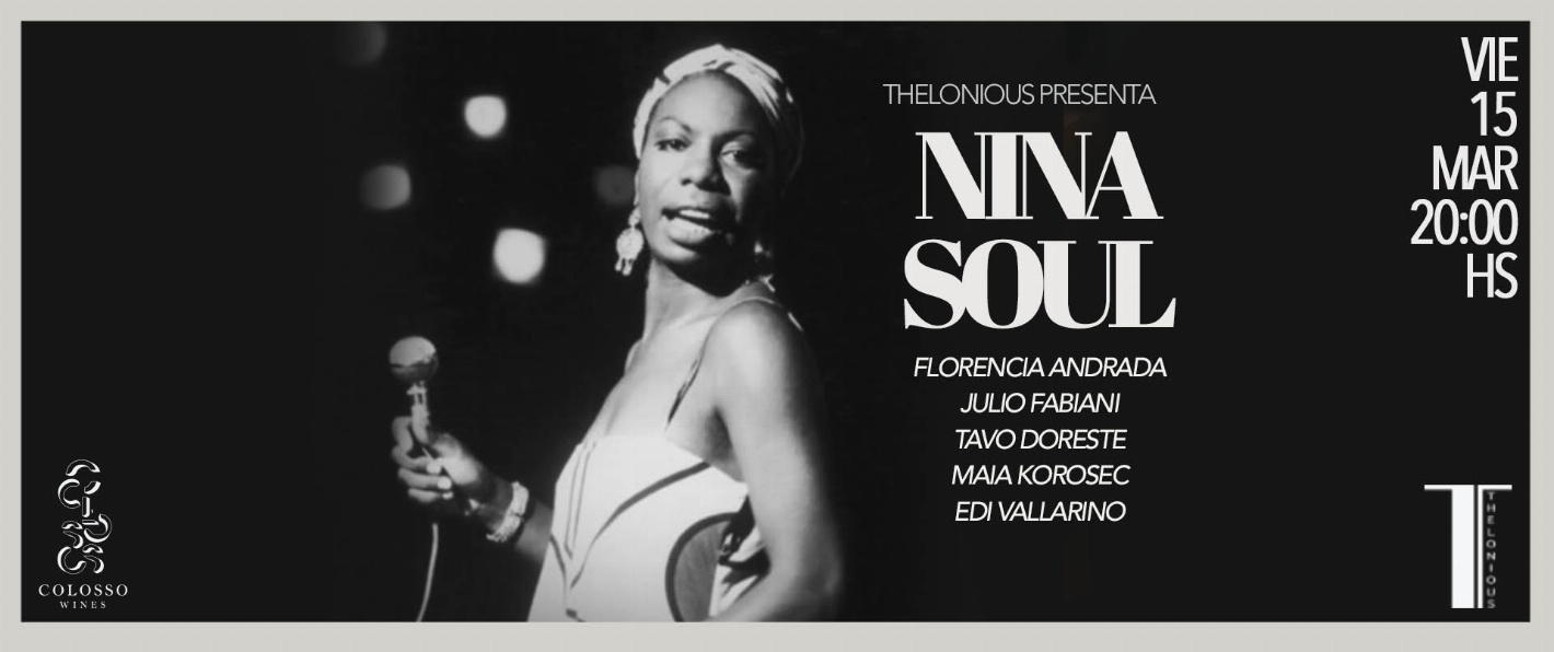 NINA SOUL (2024/03/15) - 20:00hs
