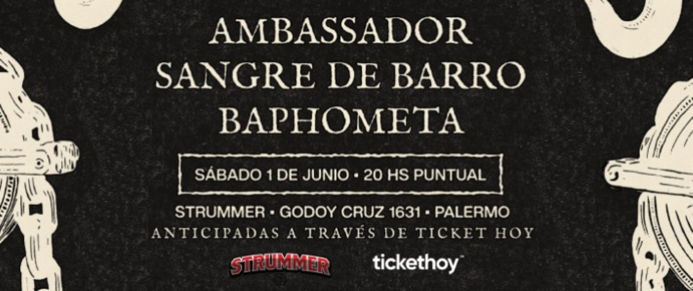 AMBASSADOR - SANGRE DE BARRO - BAPHOMETA