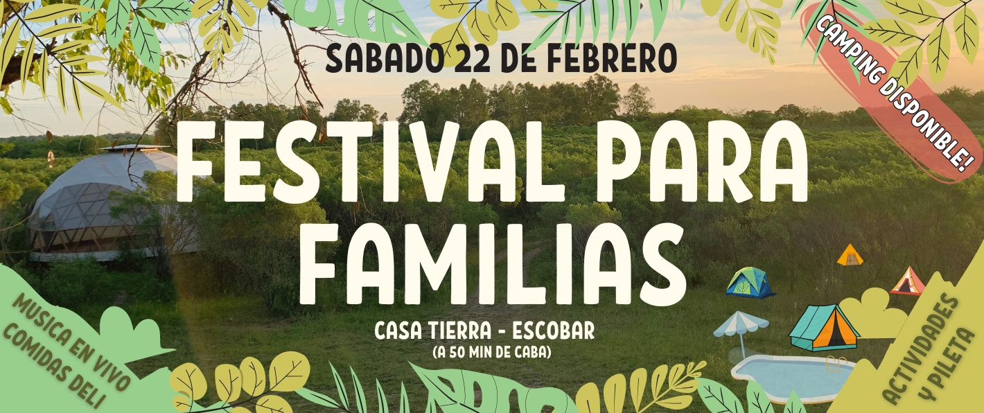 FESTIVAL PARA FAMILIAS!