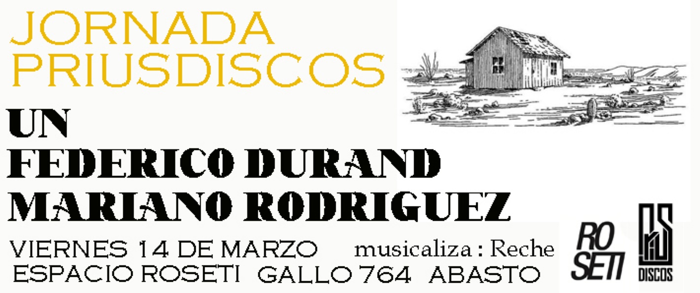 JORNADA PRIUSDISCOS en Roseti