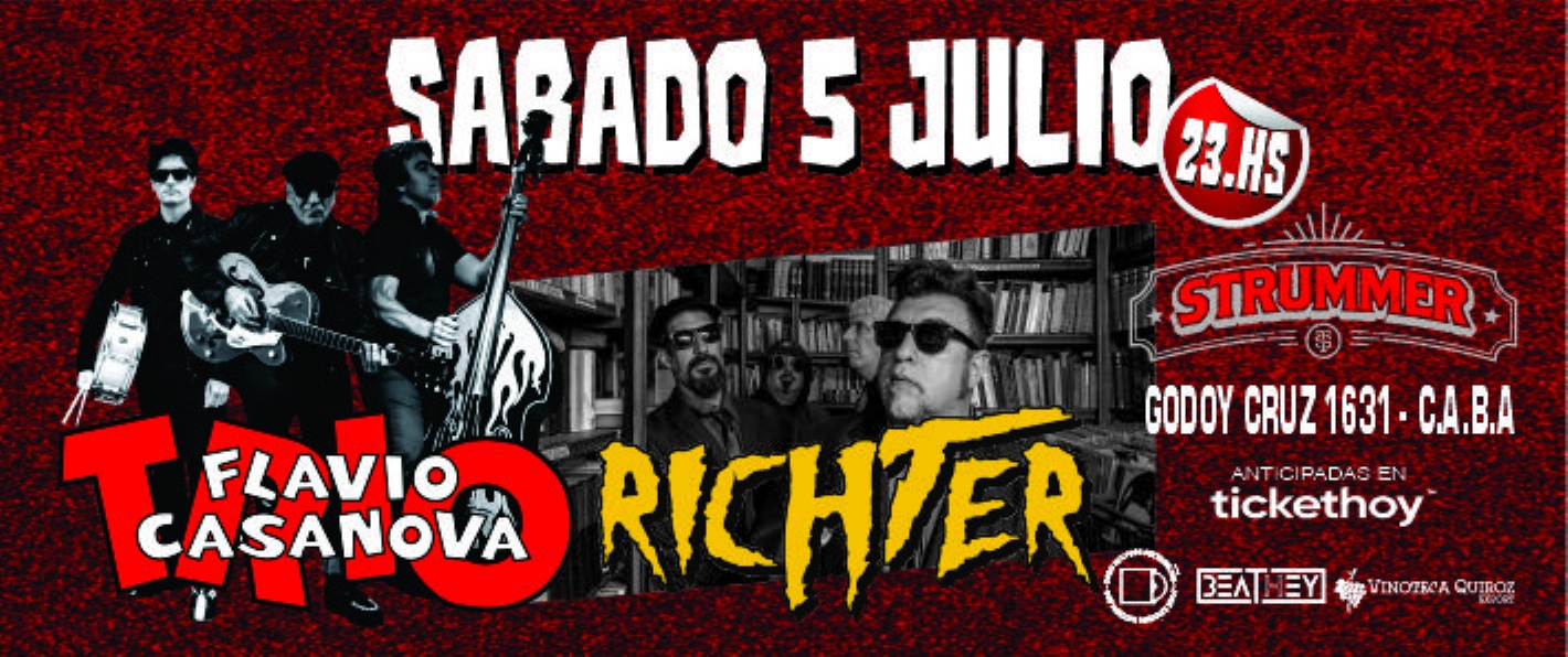 FLAVIO CASANOVA TRIO - RICHTER