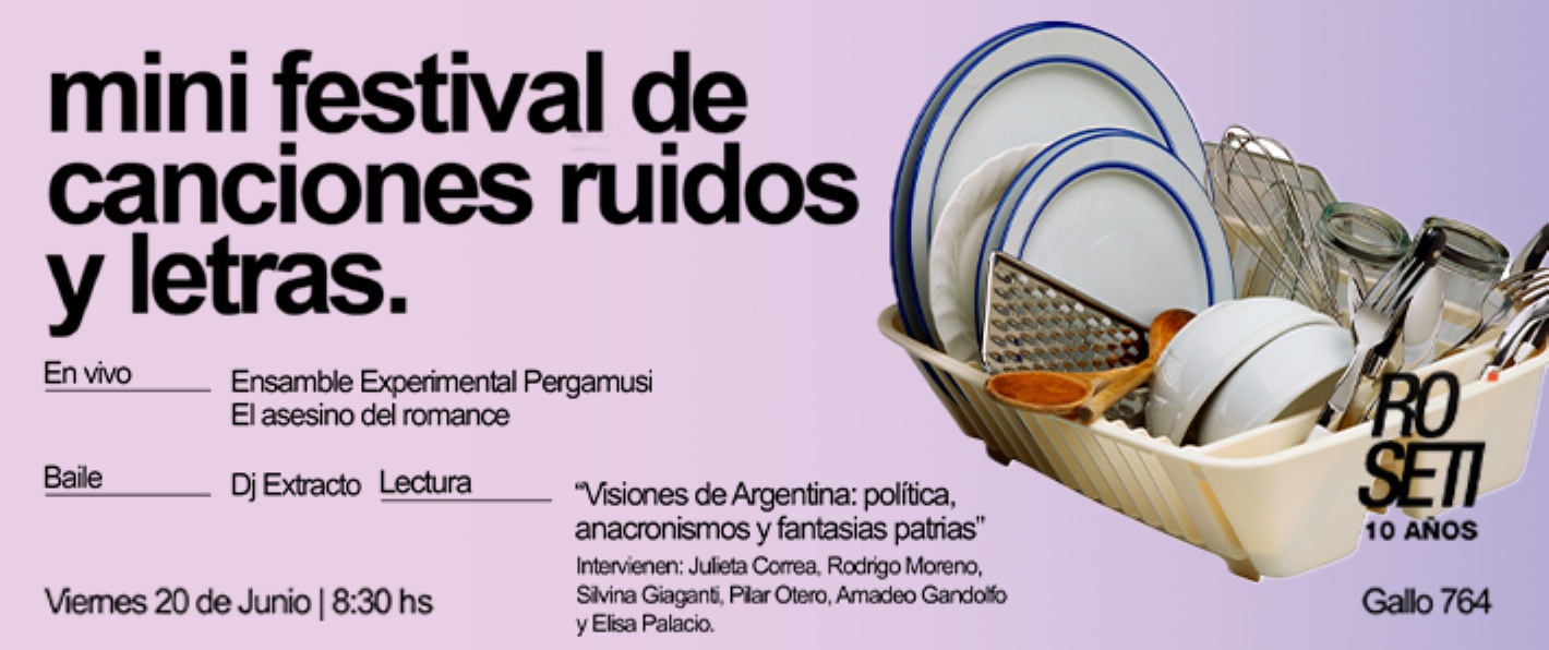 Mini Festival de Canciones Ruidos y Letras en Roseti