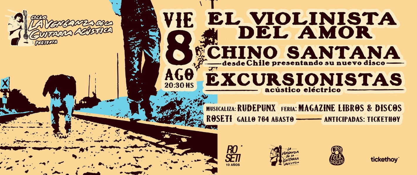 La venganza de la guitarra acústica en Roseti