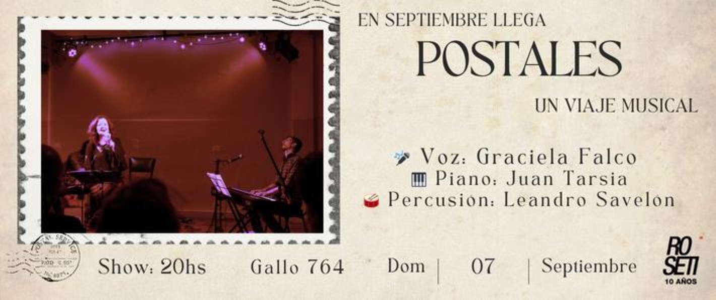 GRACIELA FALCO presenta POSTALES