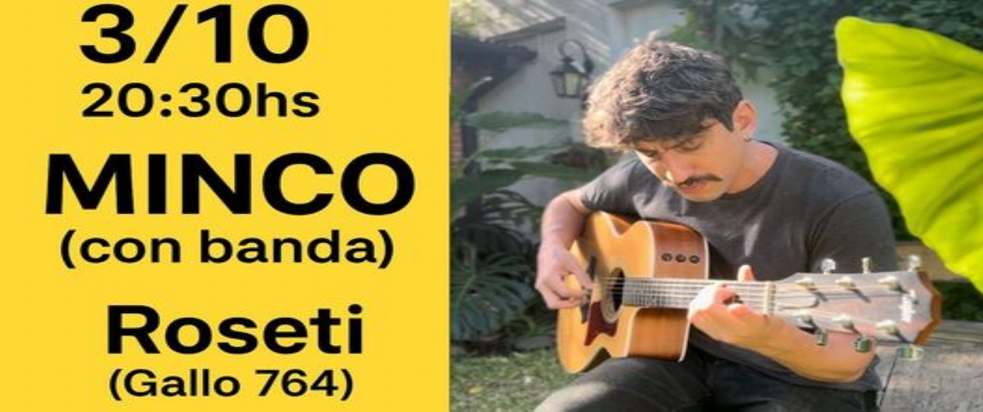 MINCO VUELVE al vivo