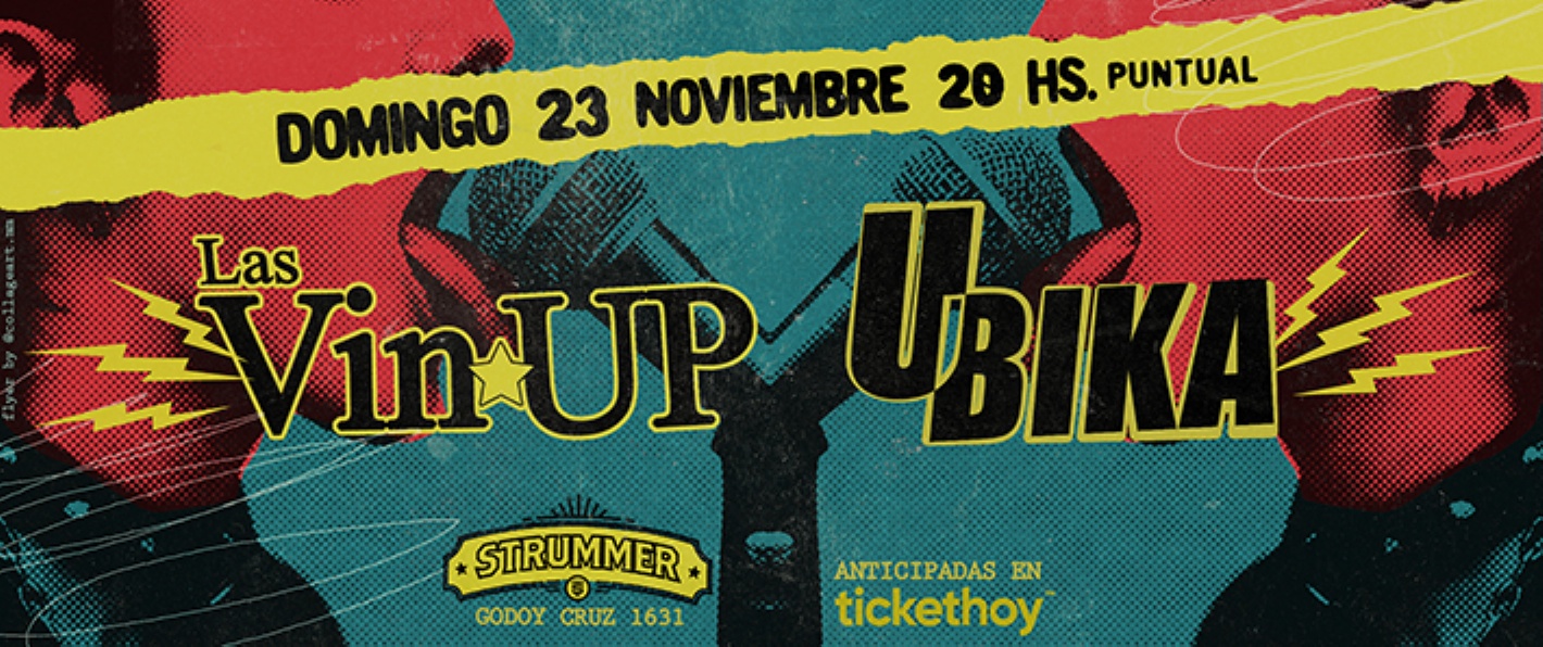 UBIKA + LAS VIN UP en STRUMMER BAR