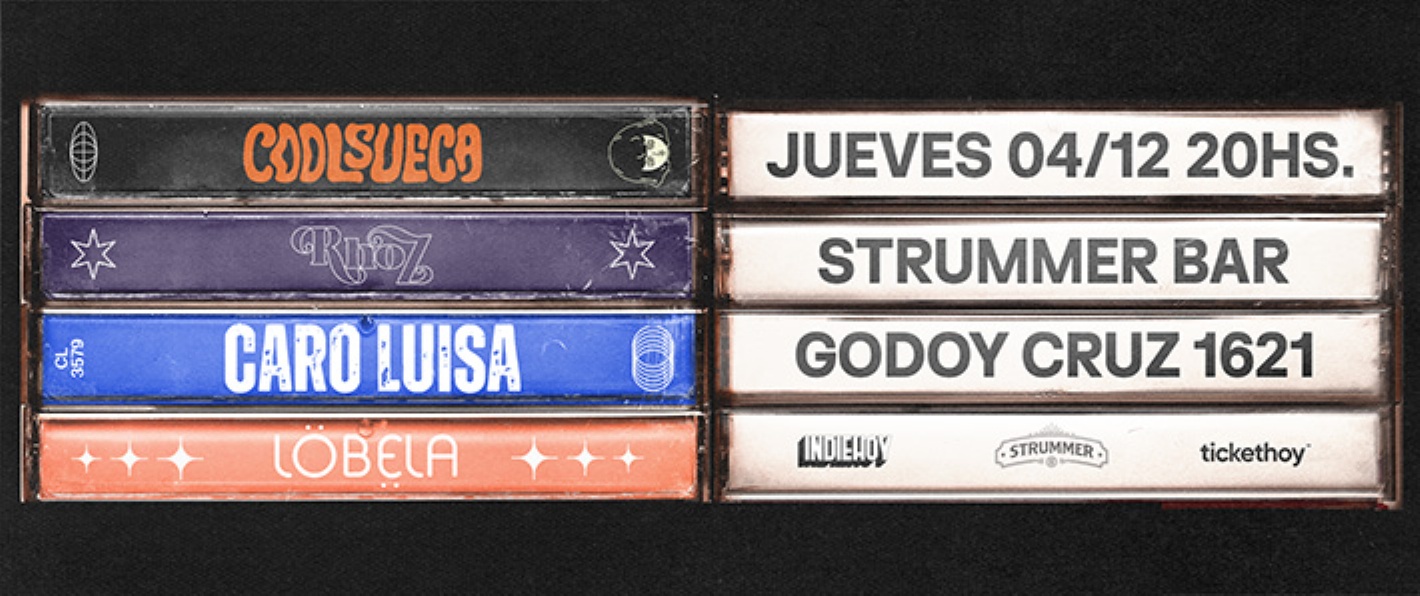 LÖBËLA - RHOZ - CARO LUISA - COOL SUECA EN VIVO