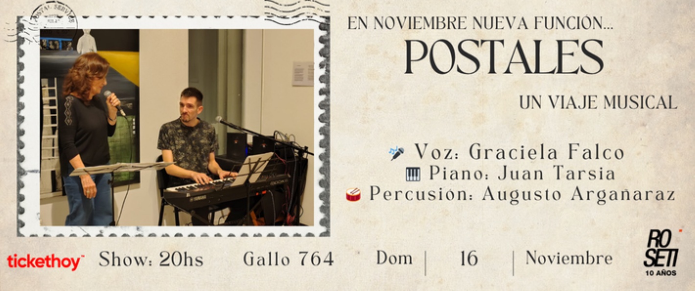 GRACIELA FALCO presenta POSTALES